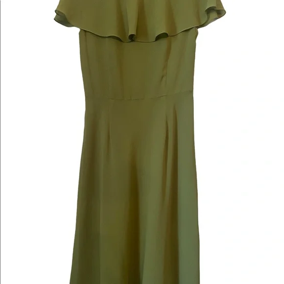 Liz Claiborne Green Midi Dress - Picture 3 of 9